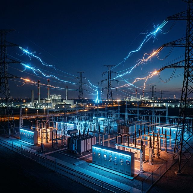 Endüstriyel elektrik altyapısı ve enerji sistemleri